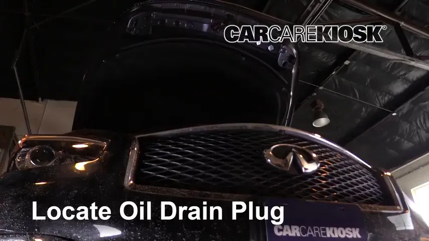 2016 Infiniti Q70 3.7 3.7L V6 Oil Change Oil and Oil Filter
